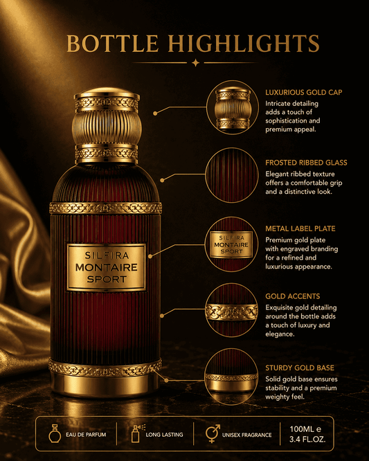 Montaire Sport perfume Vanilla Mirage Duo Pack 100ml