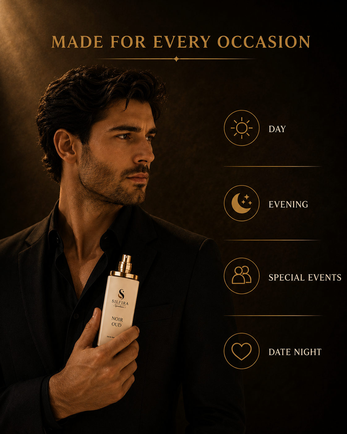 Noir Oud × Vanilla Mirage Duo Pack | Luxury Unisex Eau de Parfum Collection | 2 × 100ml