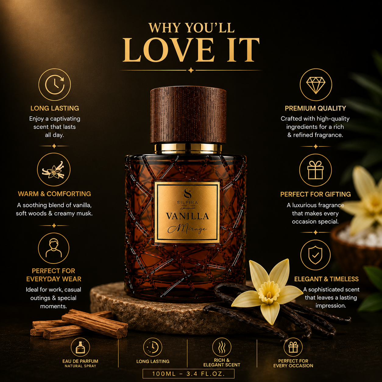 Montaire Sport × Vanilla Mirage Duo Pack | Fresh & Gourmand Eau de Parfum Collection | 2 × 100ml